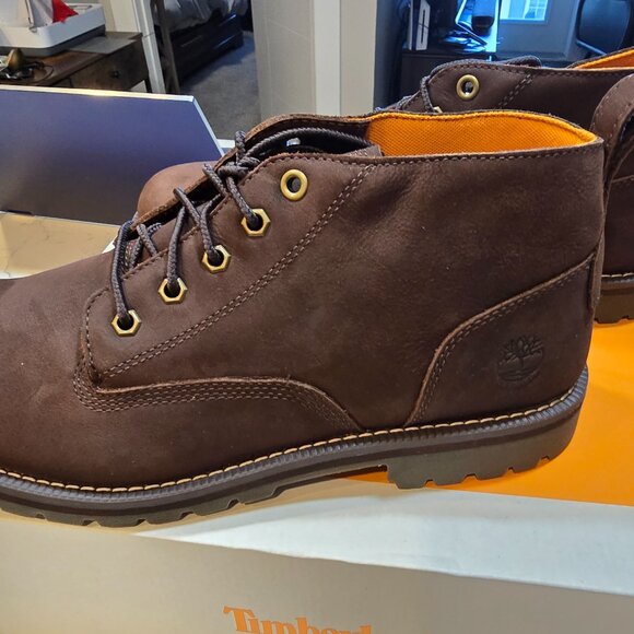 Timberland Men's Redwood Falls Waterproof Chukka Boot Soil SIZE 12 NEW - Picture 2 of 13